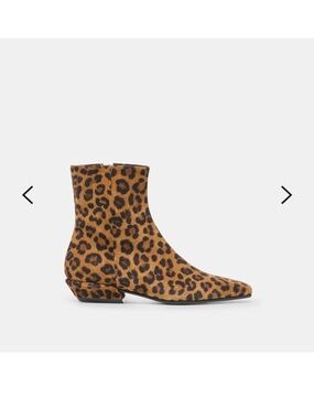 Dolce vita Joanie booties leopard print size 8 nwt